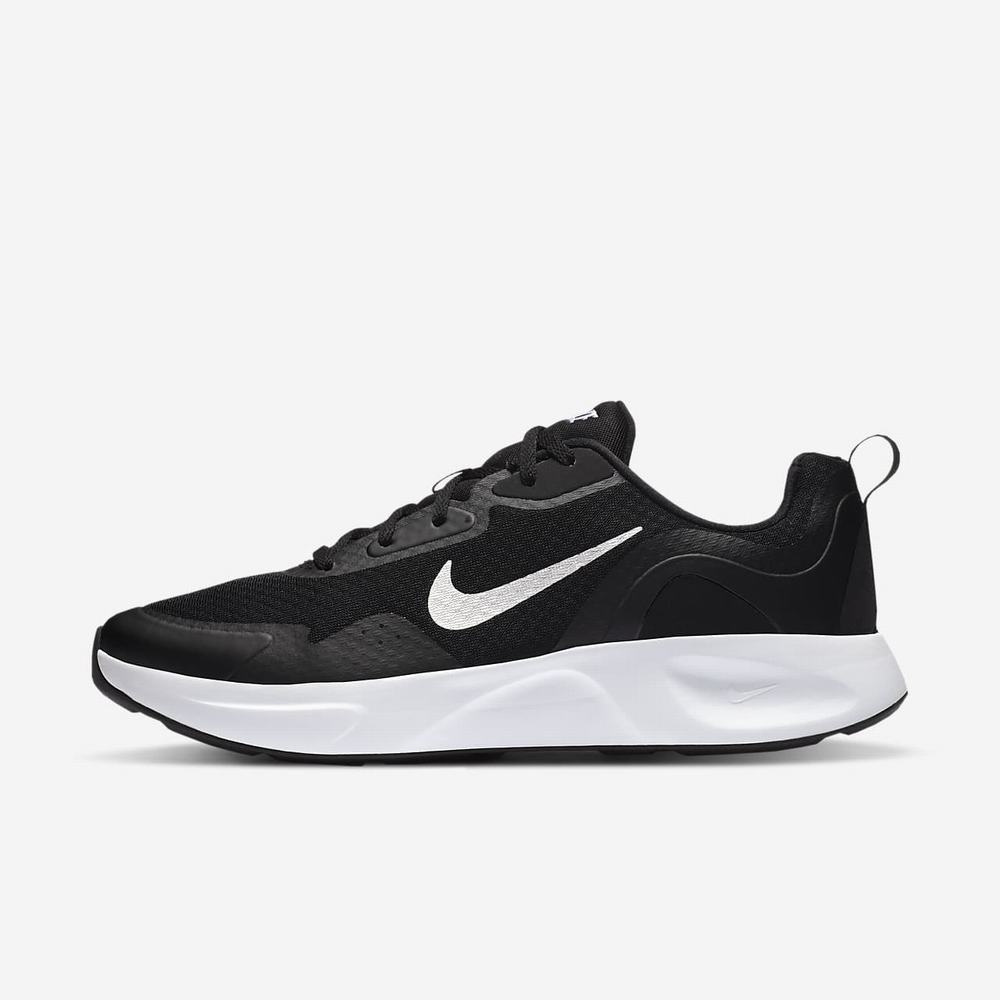 Sneakers Nike Wearallday Noir 9864-137 Black/White Homme | WXK-43719018